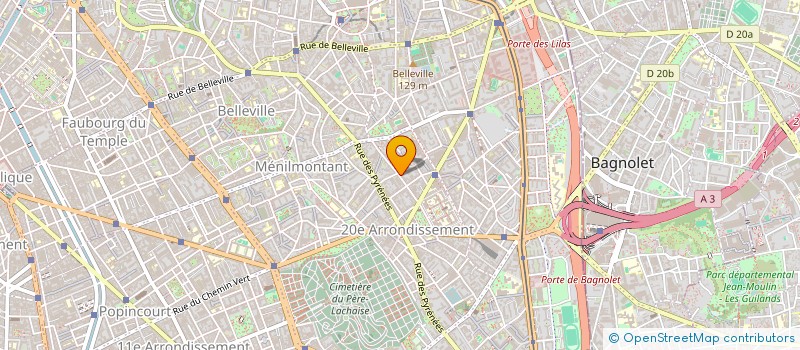 localisation de l'entreprise MADAME ANNE BENINI  PARIS