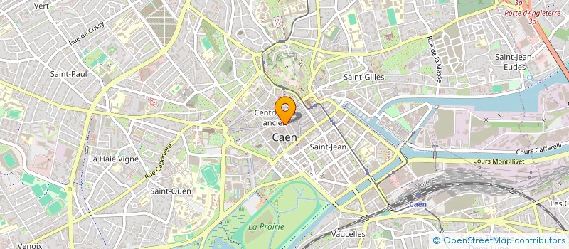localisation de l'entreprise MADAME ANNE BERNARD à CAEN