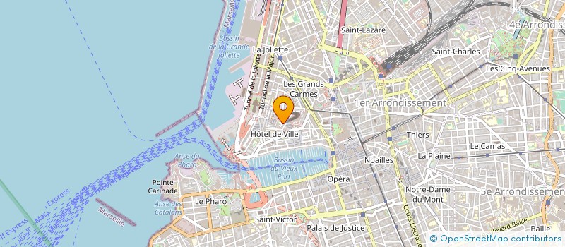 localisation de l'entreprise MADAME ANNE BERTHELON à MARSEILLE