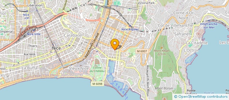 localisation de l'entreprise MADAME ANNE BERTOLOTTI à NICE
