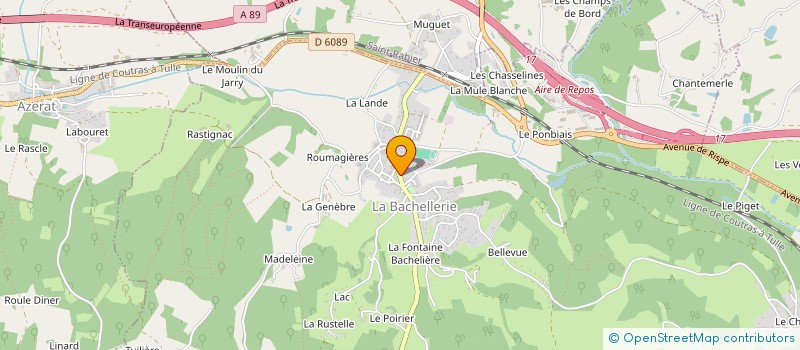 localisation de l'entreprise MADAME ANNE BESCOND  LA BACHELLERIE