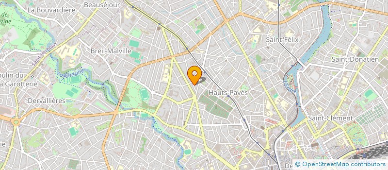 localisation de l'entreprise MADAME ANNE BESOMBES à NANTES