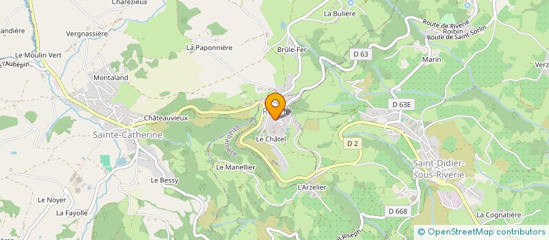 localisation de l'entreprise MADAME ANNE BESSON  RIVERIE