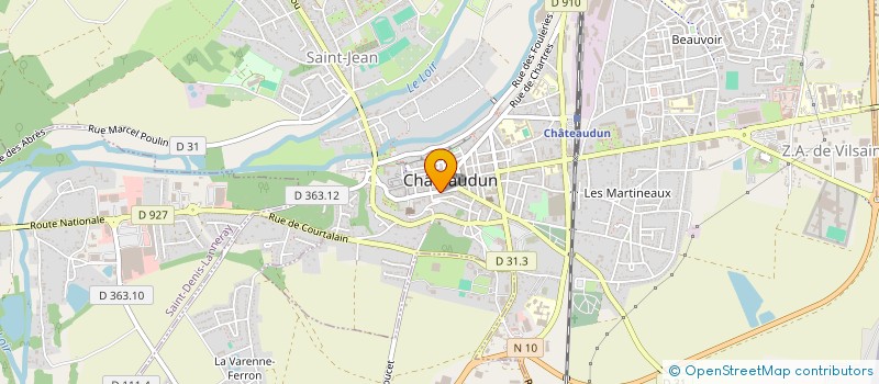 localisation de l'entreprise MADAME ANNE BEURIENNE à CHATEAUDUN