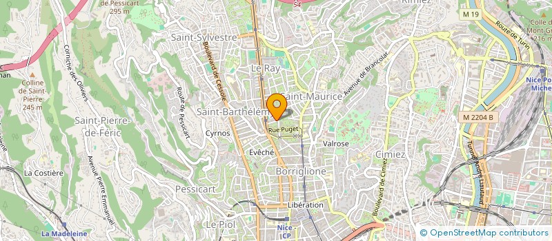localisation de l'entreprise MADAME ANNE BIANCHI à NICE
