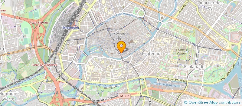 localisation de l'entreprise MADAME ANNE BIDAULT à STRASBOURG
