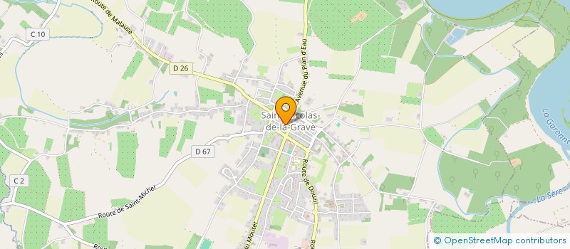 localisation de l'entreprise MADAME ANNE BILA  SAINT-NICOLAS-DE-LA-GRAVE