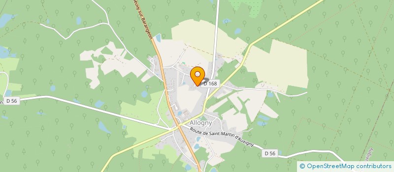 localisation de l'entreprise MADAME ANNE BILLAULT à ALLOGNY