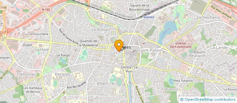 localisation de l'entreprise MADAME ANNE BILLY à VANNES