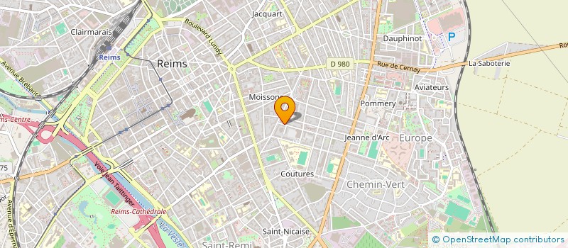 localisation de l'entreprise MADAME ANNE BIREMBAUT  REIMS