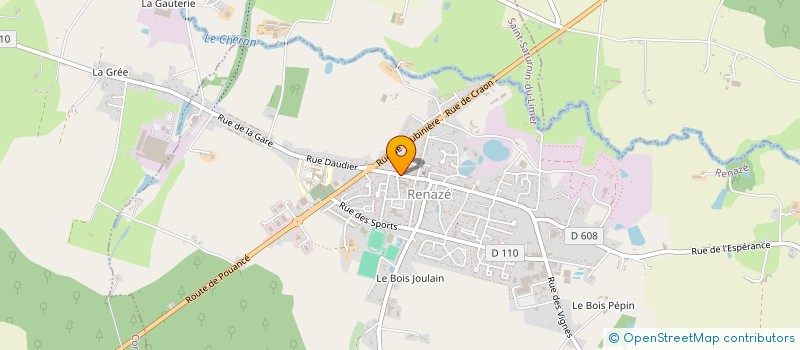 localisation de l'entreprise MADAME ANNE BISIAUX  RENAZE