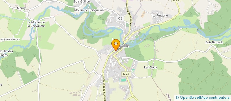 localisation de l'entreprise MADAME ANNE BLANC  LATILLE