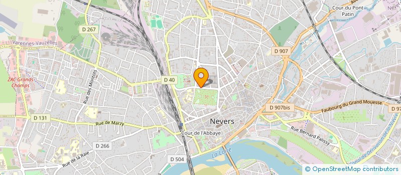 localisation de l'entreprise MADAME ANNE BLANCHARD à NEVERS