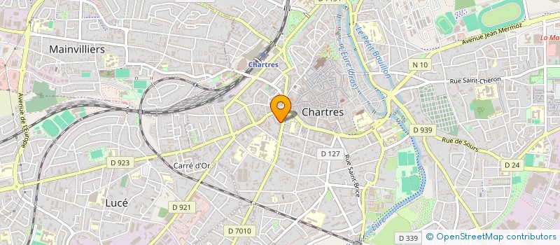 localisation de l'entreprise MADAME ANNE BLANDINE CADIOU à CHARTRES