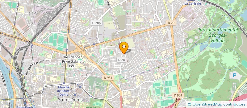 localisation de l'entreprise MADAME ANNE BLARINGHEM  SAINT-DENIS