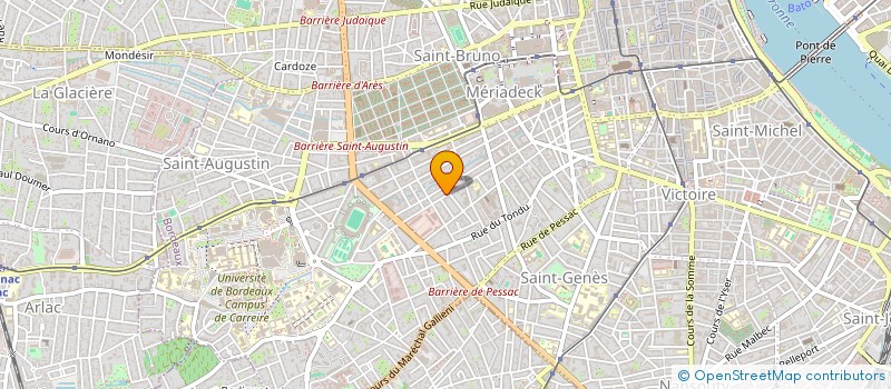 localisation de l'entreprise MADAME ANNE BLEUZEN  BORDEAUX