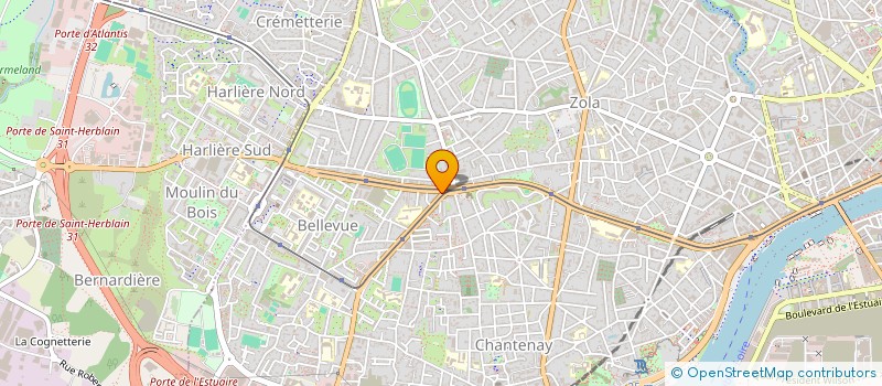 localisation de l'entreprise MADAME ANNE BLOND à NANTES