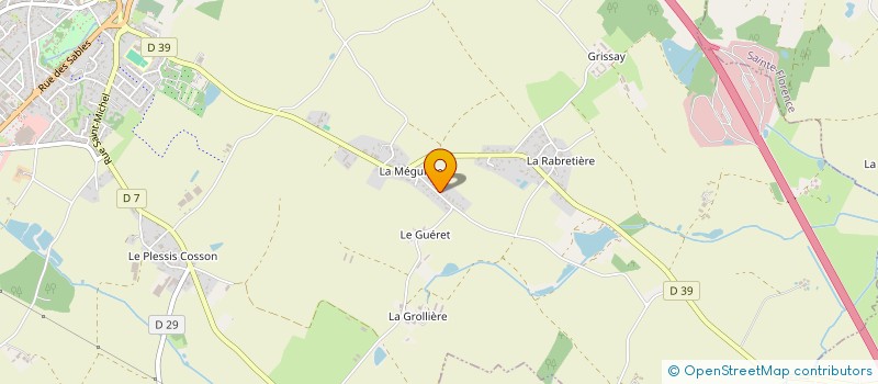 localisation de l'entreprise MADAME ANNE BLUTEAU à ESSARTS-EN-BOCAGE