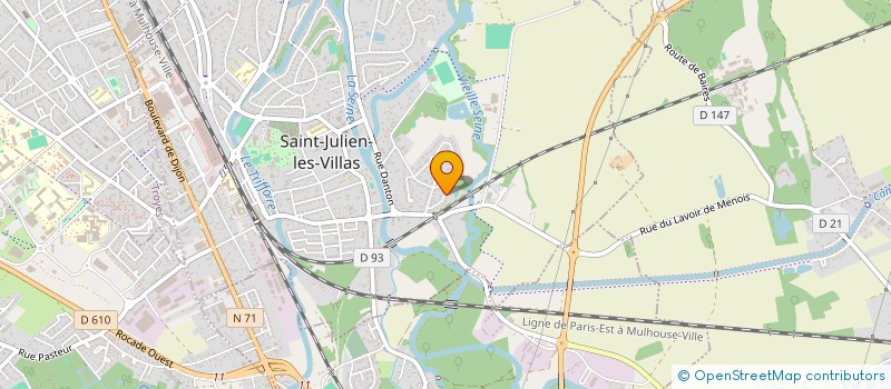 localisation de l'entreprise MADAME ANNE BOCKLER à SAINT-JULIEN-LES-VILLAS