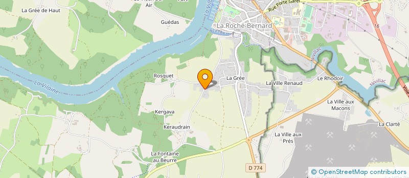 localisation de l'entreprise MADAME ANNE BOEFFARD  FEREL