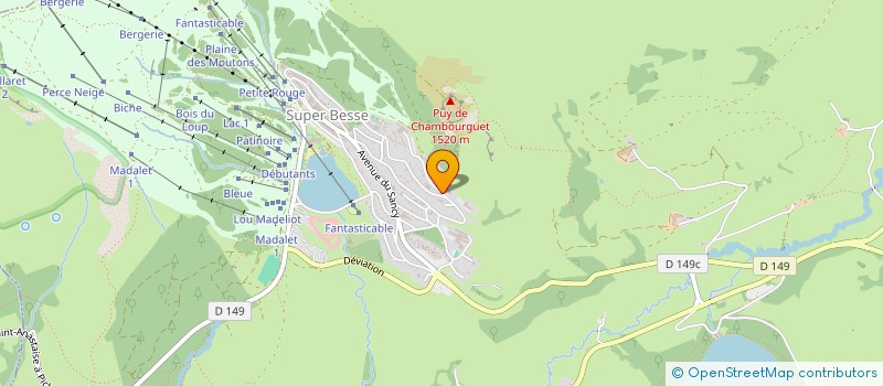 localisation de l'entreprise MADAME ANNE BOIN  BESSE-ET-SAINT-ANASTAISE