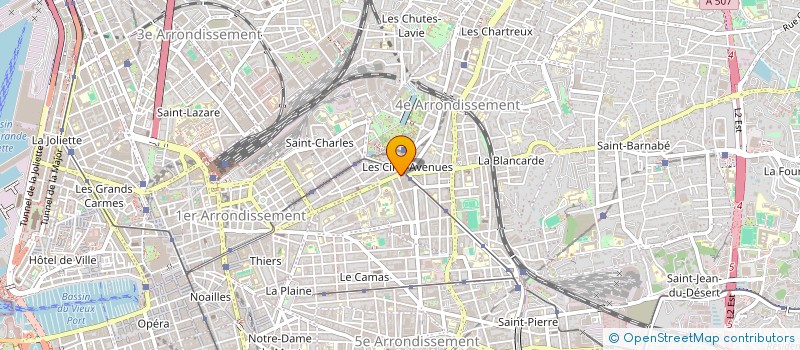 localisation de l'entreprise MADAME ANNE BOISSEUIL à MARSEILLE