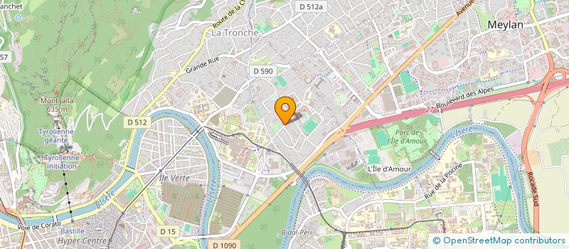 localisation de l'entreprise MADAME ANNE BONAIME  CORENC