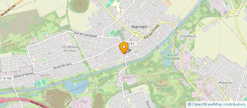 localisation de l'entreprise MADAME ANNE BONDOIS  BULLY-LES-MINES