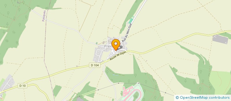 localisation de l'entreprise MADAME ANNE BONNEAU  PRENOIS