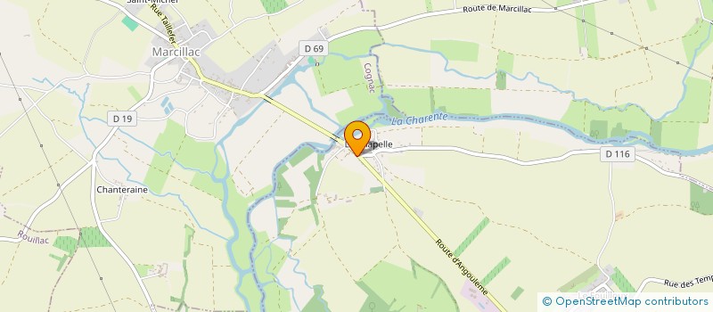 localisation de l'entreprise MADAME ANNE BONNET  CHARME