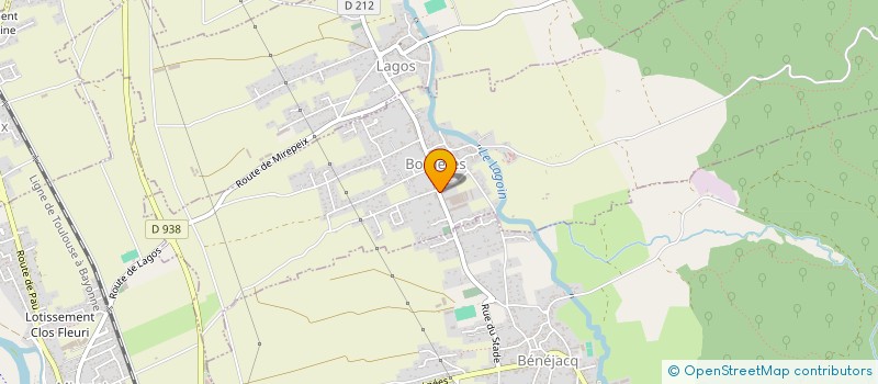 localisation de l'entreprise MADAME ANNE BORDENAVE  BORDERES