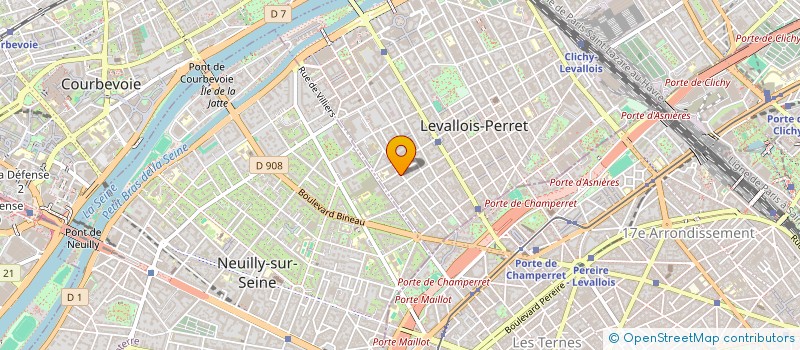 localisation de l'entreprise MADAME ANNE BORIE à LEVALLOIS-PERRET