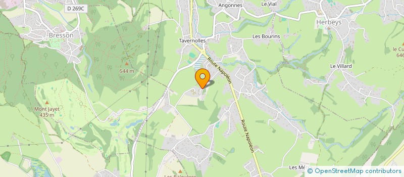 localisation de l'entreprise MADAME ANNE BOUDIER  BRIE-ET-ANGONNES