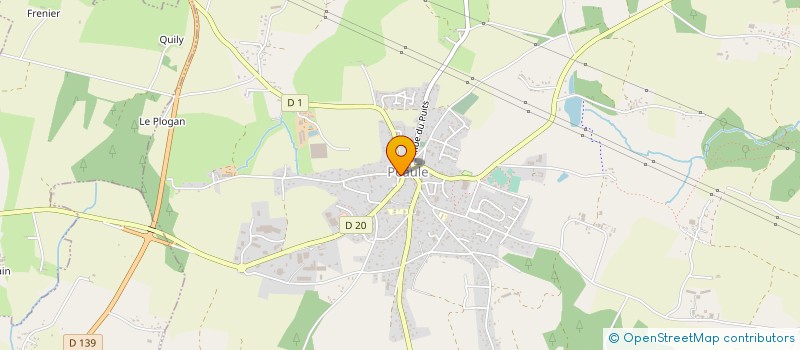 localisation de l'entreprise MADAME ANNE BOUGARAN  SERENT