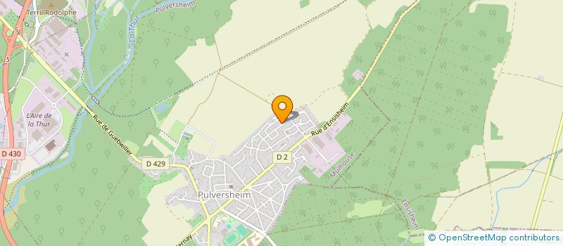 localisation de l'entreprise MADAME ANNE BOUILLON  PULVERSHEIM