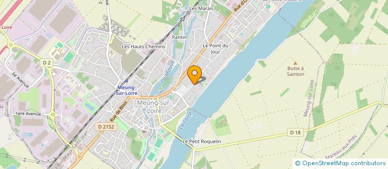 localisation de l'entreprise MADAME ANNE BOULANGER à MEUNG-SUR-LOIRE