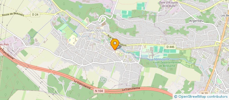localisation de l'entreprise MADAME ANNE BOULARAN à MARCOUSSIS