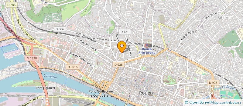 localisation de l'entreprise MADAME ANNE BOULLE à ROUEN