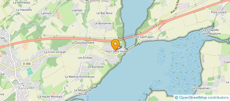 localisation de l'entreprise MADAME ANNE BOURHIS à PLOUER-SUR-RANCE