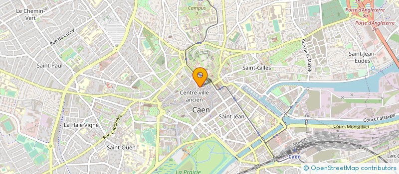 localisation de l'entreprise MADAME ANNE BOURLARD à CAEN