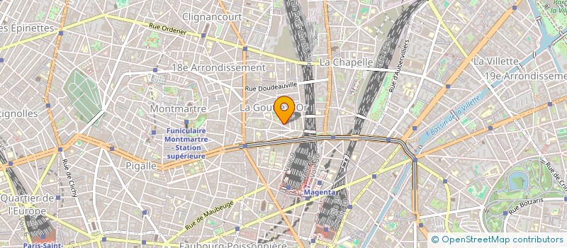 localisation de l'entreprise MADAME ANNE BOURRELLY  PARIS