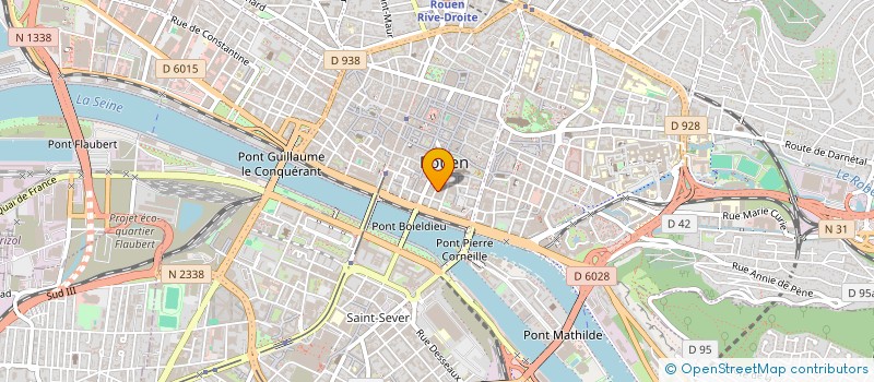 localisation de l'entreprise MADAME ANNE BOURS à ROUEN