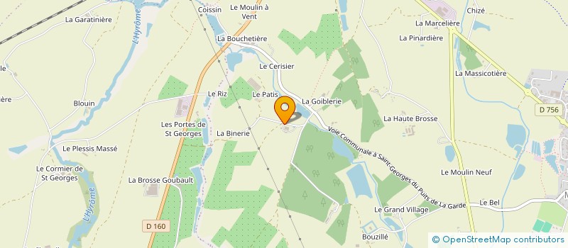 localisation de l'entreprise MADAME ANNE BOUTIN à CHEMILLE-EN-ANJOU