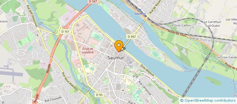 localisation de l'entreprise MADAME ANNE BRANCHEREAU  SAUMUR