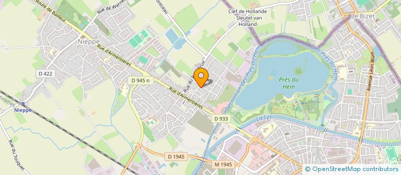 localisation de l'entreprise MADAME ANNE BRASSELET  NIEPPE