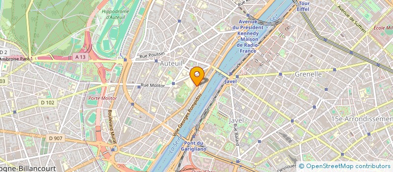 localisation de l'entreprise MADAME ANNE BRASSEUR à PARIS