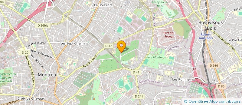 localisation de l'entreprise MADAME ANNE BREILLY à MONTREUIL