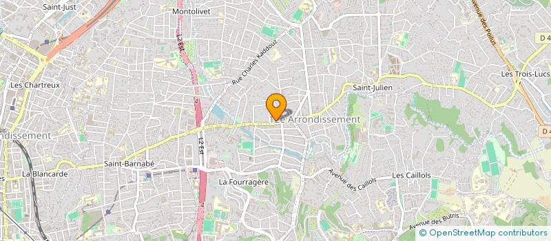 localisation de l'entreprise MADAME ANNE BRIONES à MARSEILLE