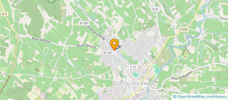 localisation de l'entreprise MADAME ANNE BROILLIARD  LA TOUR-D'AIGUES