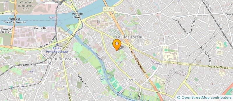 localisation de l'entreprise MADAME ANNE BROUARD à NANTES